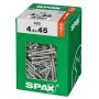 Ruuvi TRX WIROX Spax 4,5x45 XL 400 KPL