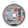 Katkaisulaikka Bosch X-LOCK XL STD Inox 125 mm 10 kpl