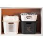 Säilytyskori SmartStore Basket Recycled 6 L Antrasiitti 37 x 28 x 10 cm