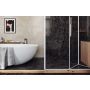Lattialaatta Corso Italia Marble Mix mattamusta 15 x 15 cm