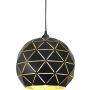 Riippuvalaisin Aneta Lattice Musta/kulta
