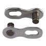 Ketjulukko 2 kpl KMC MissingLink 9R Silver EPT 11/128"
