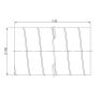 Kierresaumakanava Europlast 100 mm
