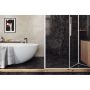 Lattialaatta Corso Italia Marble Mix mattamusta 15 x 15 cm