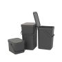 Roska-astia Brabantia Sort&Go 16 L Harmaa
