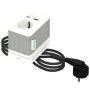 Pöytäpistorasia Schneider Electric Schuko/pinta-asennus Valkoinen