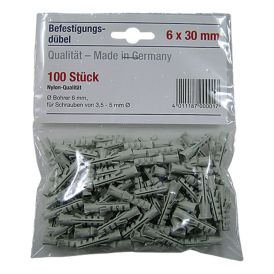 Tulppa 6 x 30 mm 100 kpl/pkt