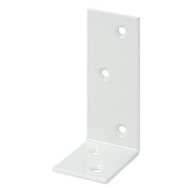 Kulmarauta 100 x 75 x 30 mm teräs valkoinen