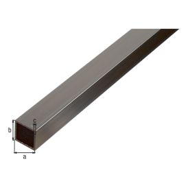 Nelikulmaputki Kantoflex Alumiini Matta 2000 mm