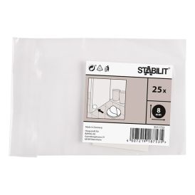 Ääni- ja liukusuoja Stabilit 8mm 25kpl Väritön