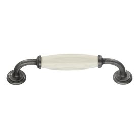Kalustevedin Beslagsboden Tradition BG6291 128 mm Tinattu/valkoinen