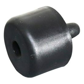 Huonekalutassu Muovi Musta Ø 50 mm
