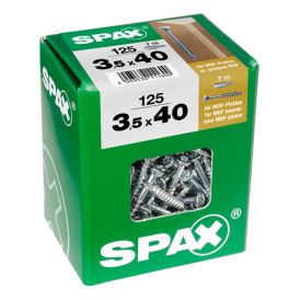 MDF-Ruuvi Spax TRX WIROX 3,5x40 mm 125KPL
