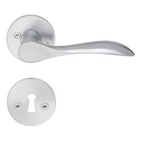 Väliovenpainike Beslagsboden Design B857KMN Mattaharjattu kromi