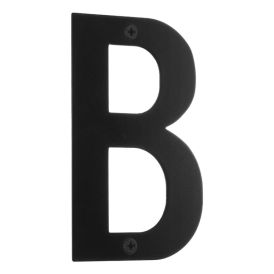 Talokirjain Beslagsboden Matta Musta RST B