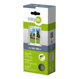 Hyönteisverkko Easy Life 150 x 180 cm Valkoinen