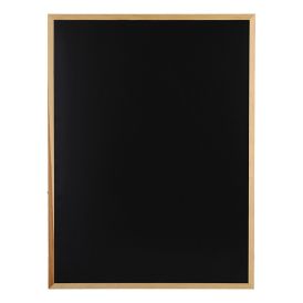 Magneettinen Liitutaulu Zeller Musta 80 x 60 cm