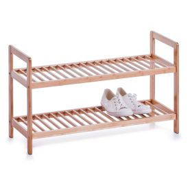 Kenkähylly Zeller Bambu 2-osainen 70 x 40 x 26 cm