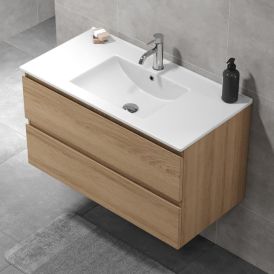Allaskaappi Riva Camden tammi 90 cm