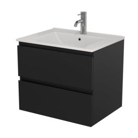 Allaskaappi Riva Camden musta 60 cm