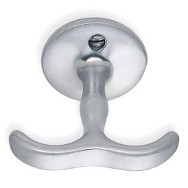Kaksoishyllykoukku Beslagsboden BK070M 56 mm mattakromi