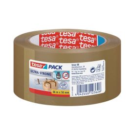 Pakkausteippi Tesa Ultra Strong 66 m x 50 mm Ruskea