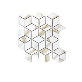 MOSAIIKKI DIAMANT CALACATTA
