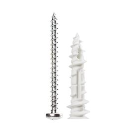 Kipsilevytulppa ruuvilla Cobra 4 mm 8 kpl