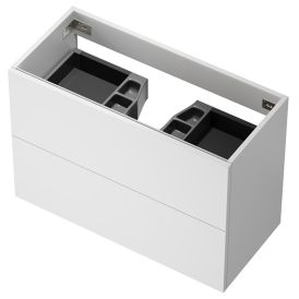 Allaskaappi Camargue Skärgård Classic Slim Line etuosilla mattavalkoinen 78,4 x 33,5 x 55 cm