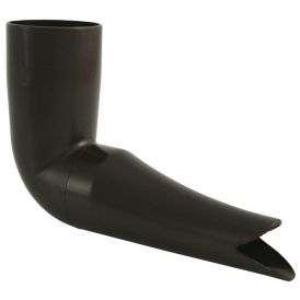 Veden ulosheittokappale Marley DN 53 ruskea