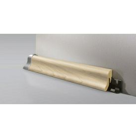 Jalkalista Logoclic K40 Ahorn Appalachia MDF 22 x 40 x 2600 mm