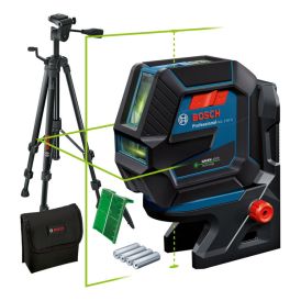 Yhdistelmälaser Bosch GCL 2-50 G + Mittausjalusta BT 150