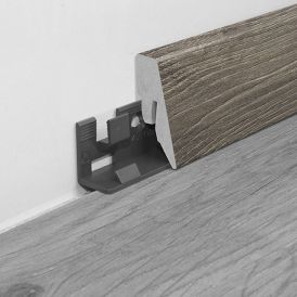Jalkalista Logoclic K40 C Barnwood Nuoro MDF 19 x 40 x 2600 mm