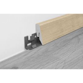 Jalkalista Logoclic K40 C Tammi Milford MDF 19 x 40 x 2600 mm