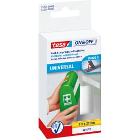 Tarranauha Tesa Universal Valkoinen 1 m x 20 mm
