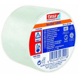 Eristyseippi Tesa Valkoinen 25 m x 50 mm
