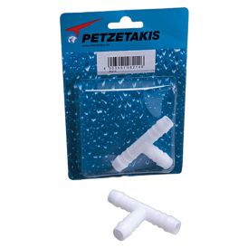 T-letkuliitin Petzetakis valkoinen 12 mm