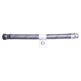 Joustoletku pumpulle APD harmaa 1" x 1" 50 cm