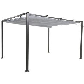 Pergola Sunfun Jakarta harmaa 3 x 4 x 2,3 m