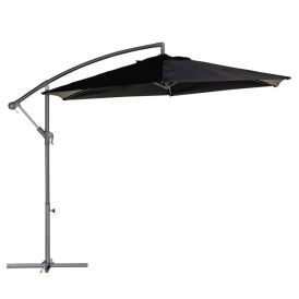 Aurinkovarjo Sunfun Toscana 300 cm Tummanharmaa