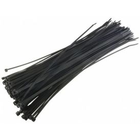Nippuside REV Ritter musta 300 x 4,8 mm 25 kpl/pkt