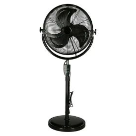 Lattiatuuletin Voltomat Air musta Ø 45 x 135 cm