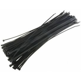 Nippuside REV Ritter musta 368 x 4,8 mm 100 kpl/pkt