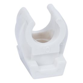 Putkenpidin Gelia 22 mm Valkoinen, 4 kpl