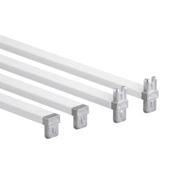 Poikkituet peruspaketti Elfa 450 mm Valkoinen 2 kpl
