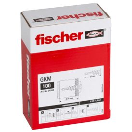 Kipsilevykiinnike Fischer GKM 31 mm 100 kpl/pkt