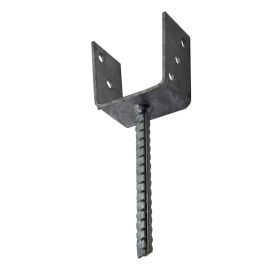 U-pilarikenkä 71 x 50 x 80 mm Kuumasinkitty