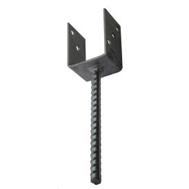 U-pilarikenkä 91 x 60 x 100 mm Kuumasinkitty