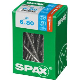 Yleisruuvi Spax TRX RST A2 6x80 mm 30KPL