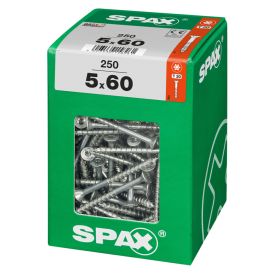 Ruuvi TRX WIROX Spax 5,0x60 XL 250 KPL